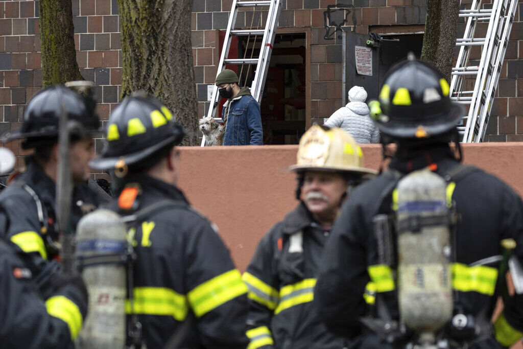 Apartment Building Fire